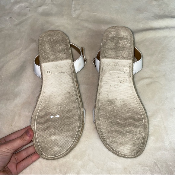 Lucky Brand Ganesha white espadrille sandals - Picture 5 of 9